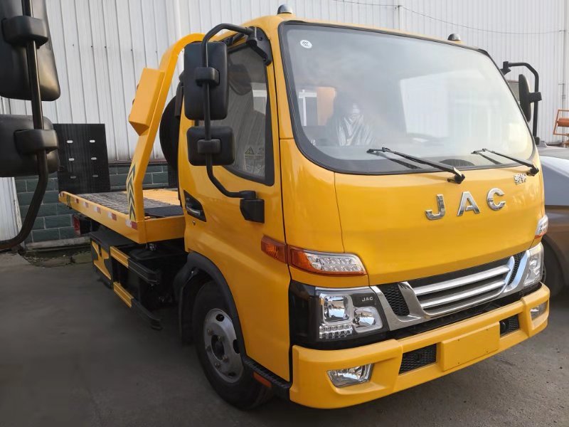 江淮駿鈴V5藍(lán)牌清障車(chē)一拖二